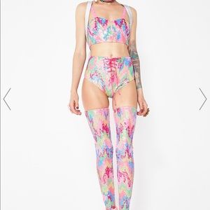 ClubExx Drippin in Candy Rave Outfit FULL SET